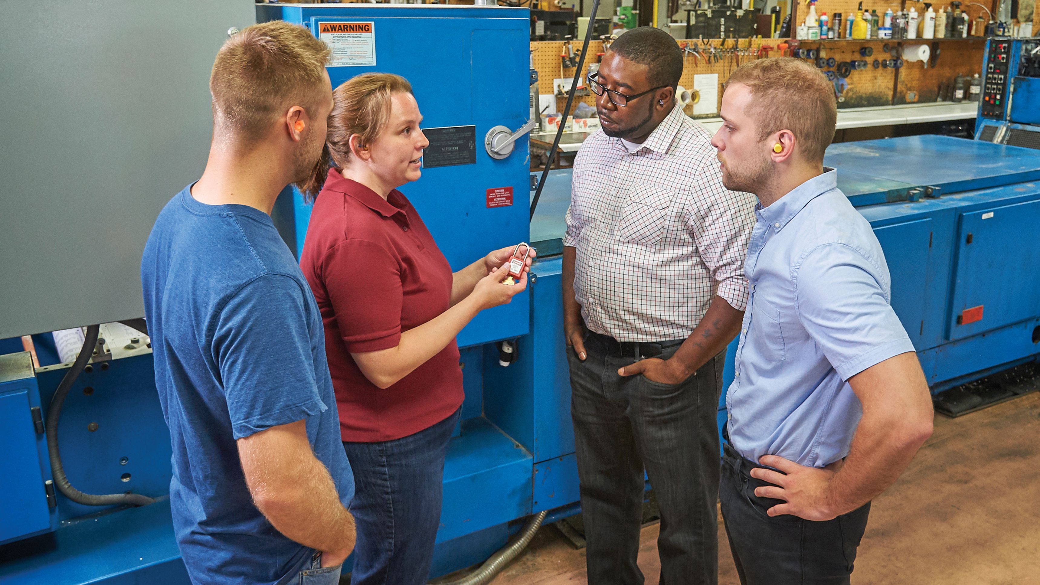 Lockout tagout versus the minor servicing exception J. J. Keller