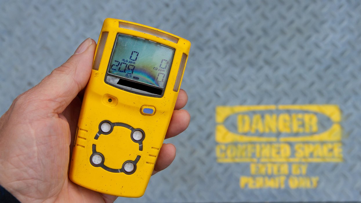 Know the basics of air monitoring for construction permit-space entry ...