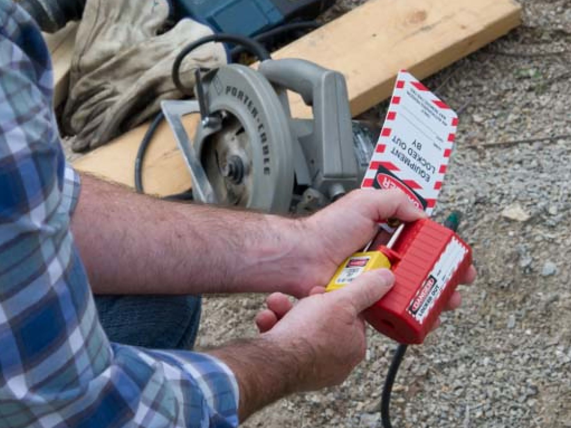 Removal of lockout/tagout devices