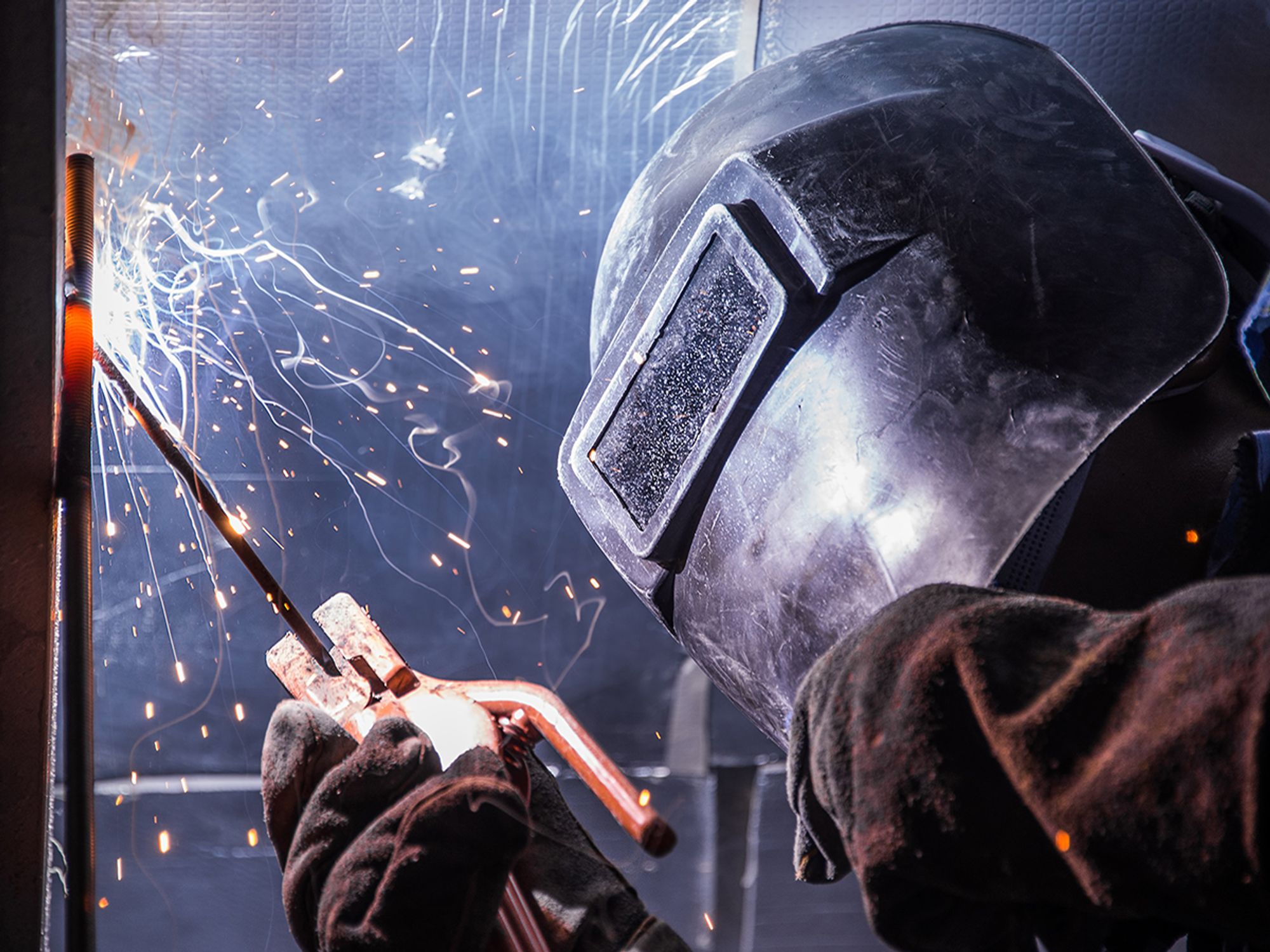 Arc welding precautions