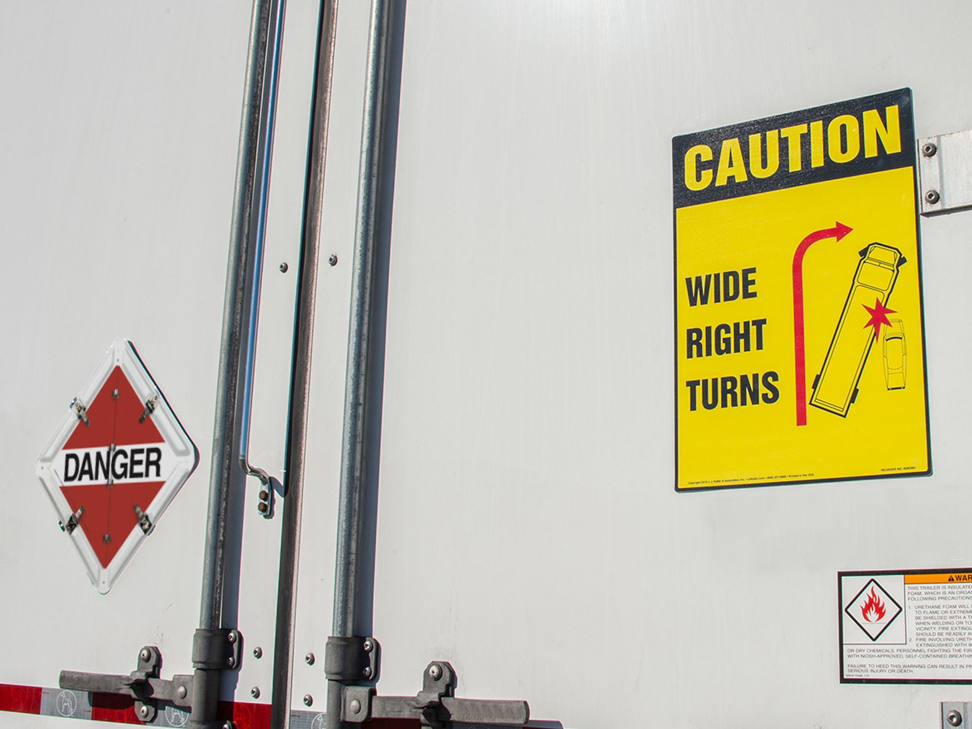 Who is responsible for dangerous goods safety marks?