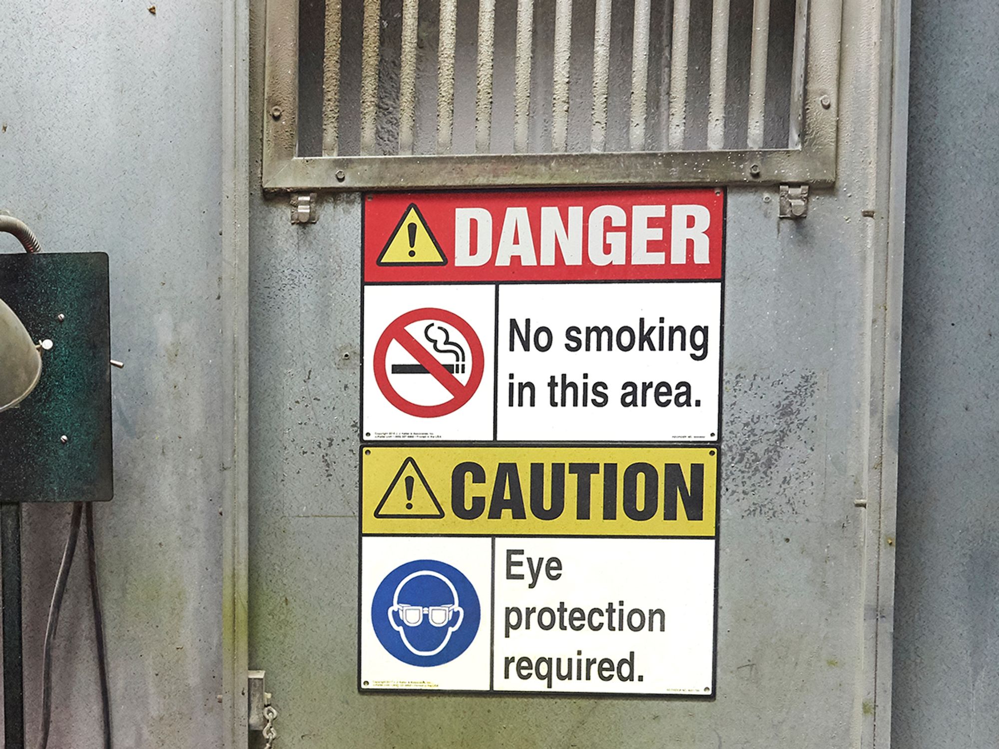 Signs and markings