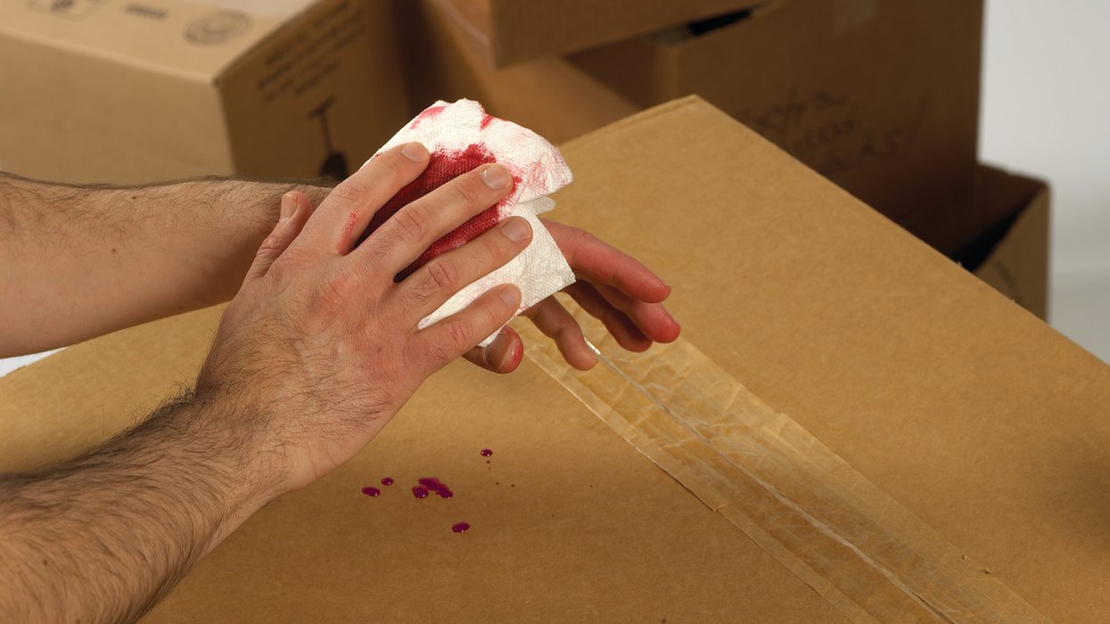 Sharp Object Cut Ouch! Preventing workplace sharps injuries | J. J. Keller® Compliance ...