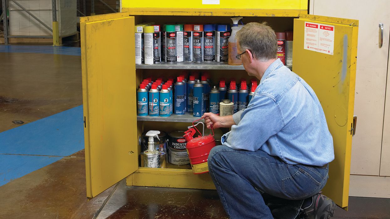 Quick Tip Know how to store flammable liquids!