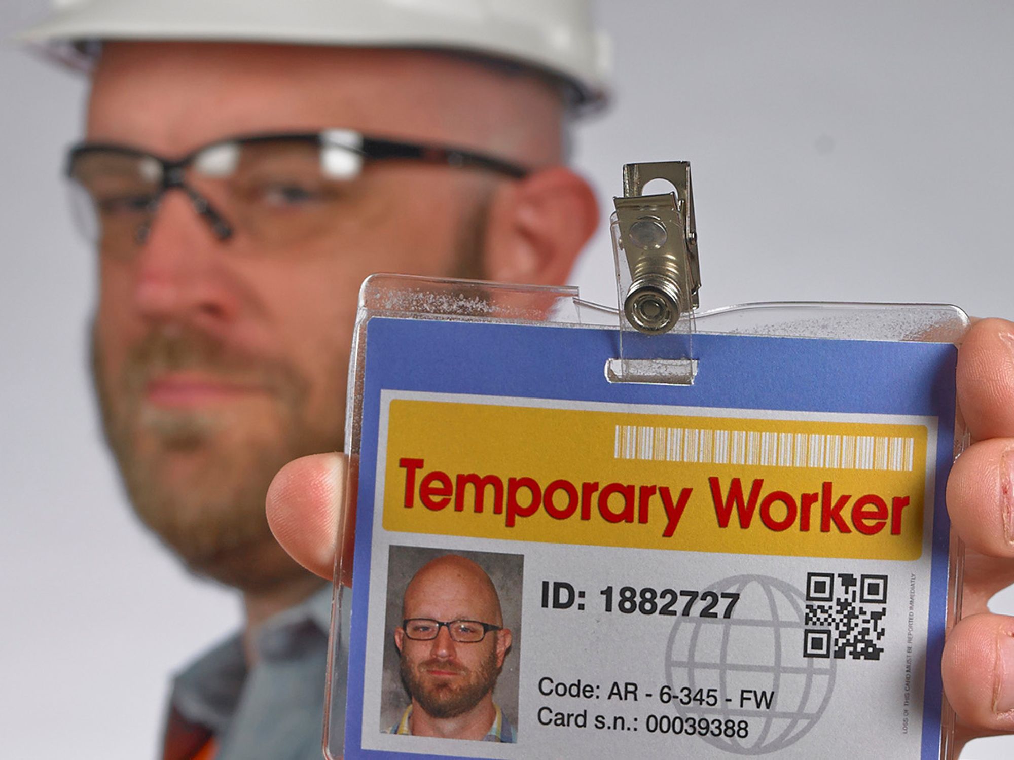 Who trains contract and temporary employees?