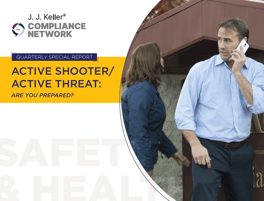 Active Shooter/Threat Preparedness: Employer Safety Report | J. J ...