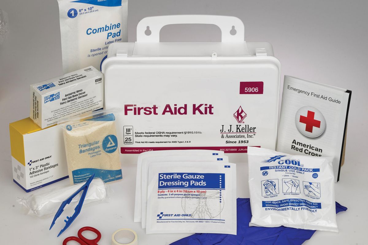Do you provide over-the-counter medications in your first aid kits?