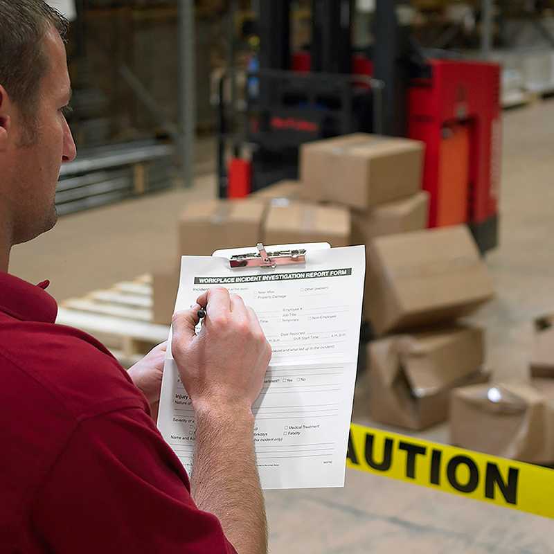 Accident report templates and print