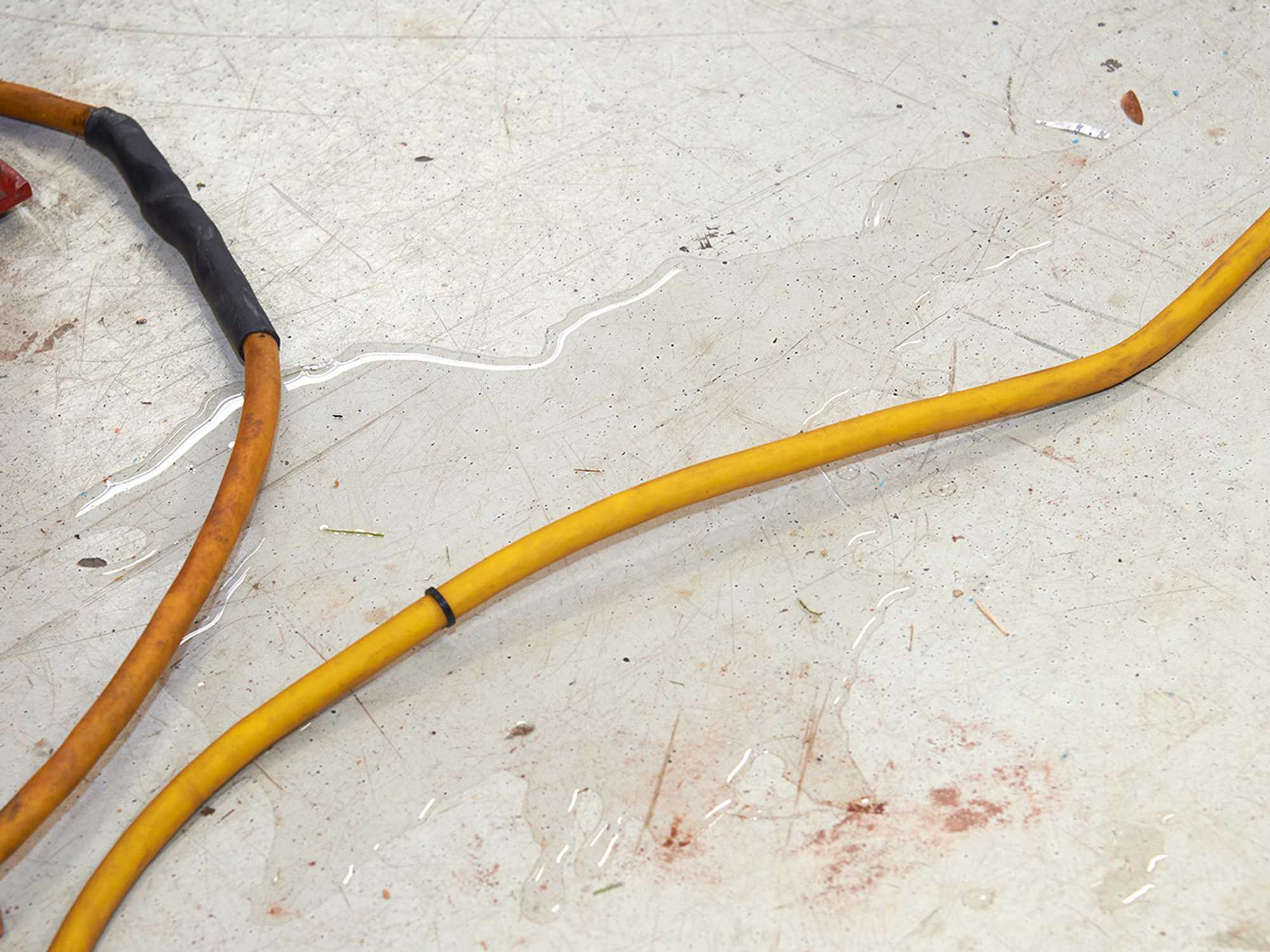 Improper use of extension and flexible cords