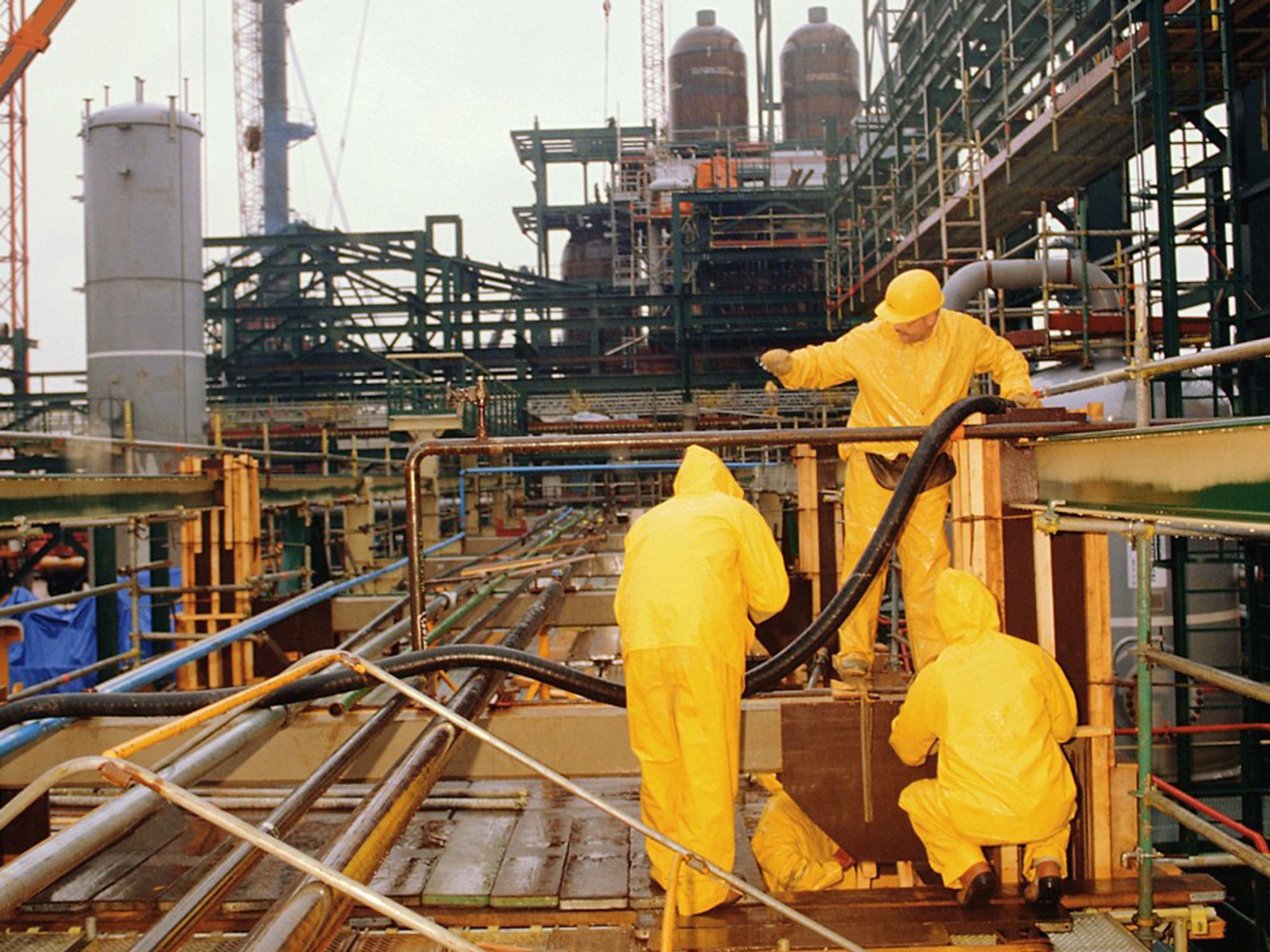 Oil refineries