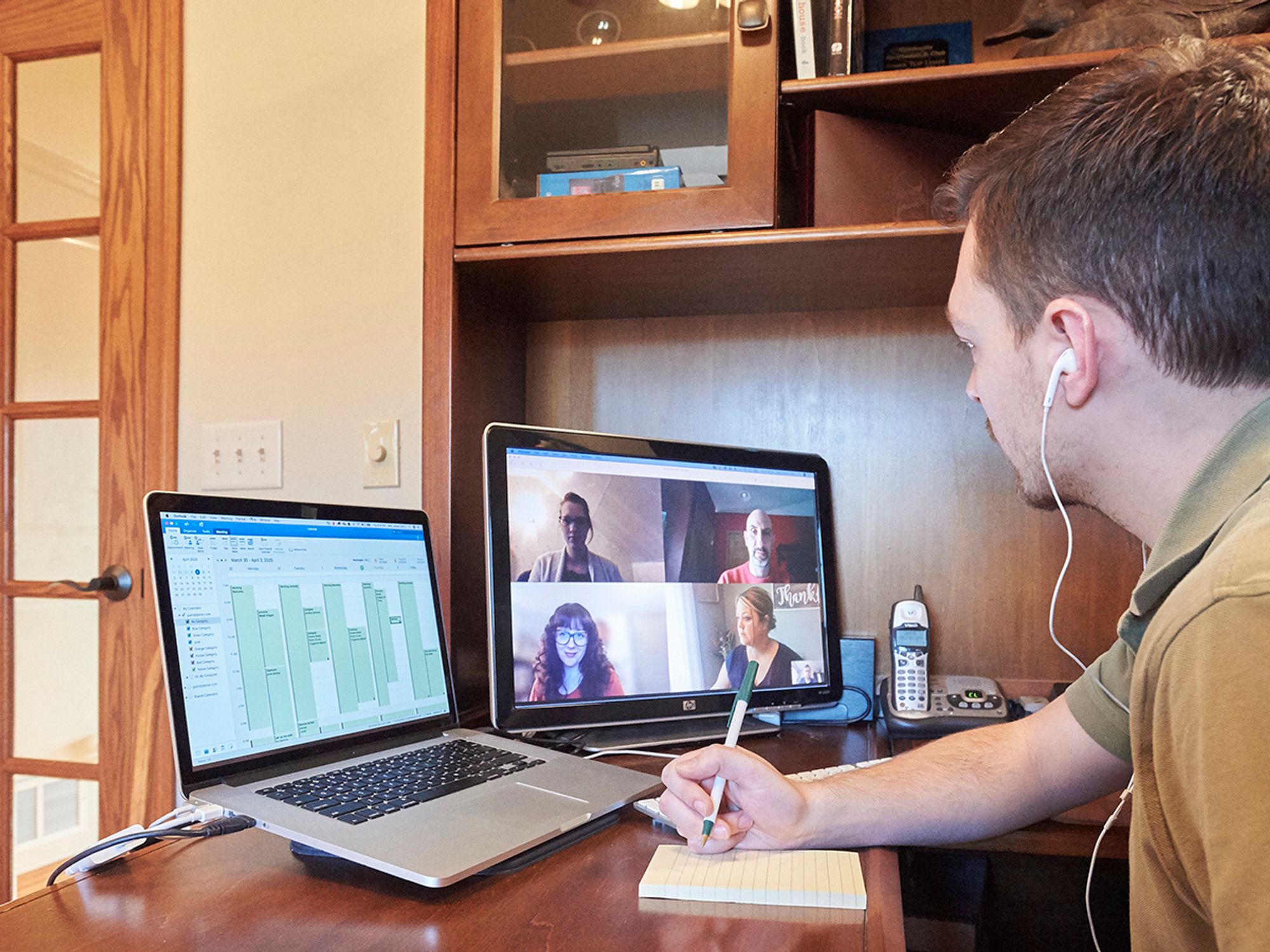 What is remote (home) working or telecommuting?