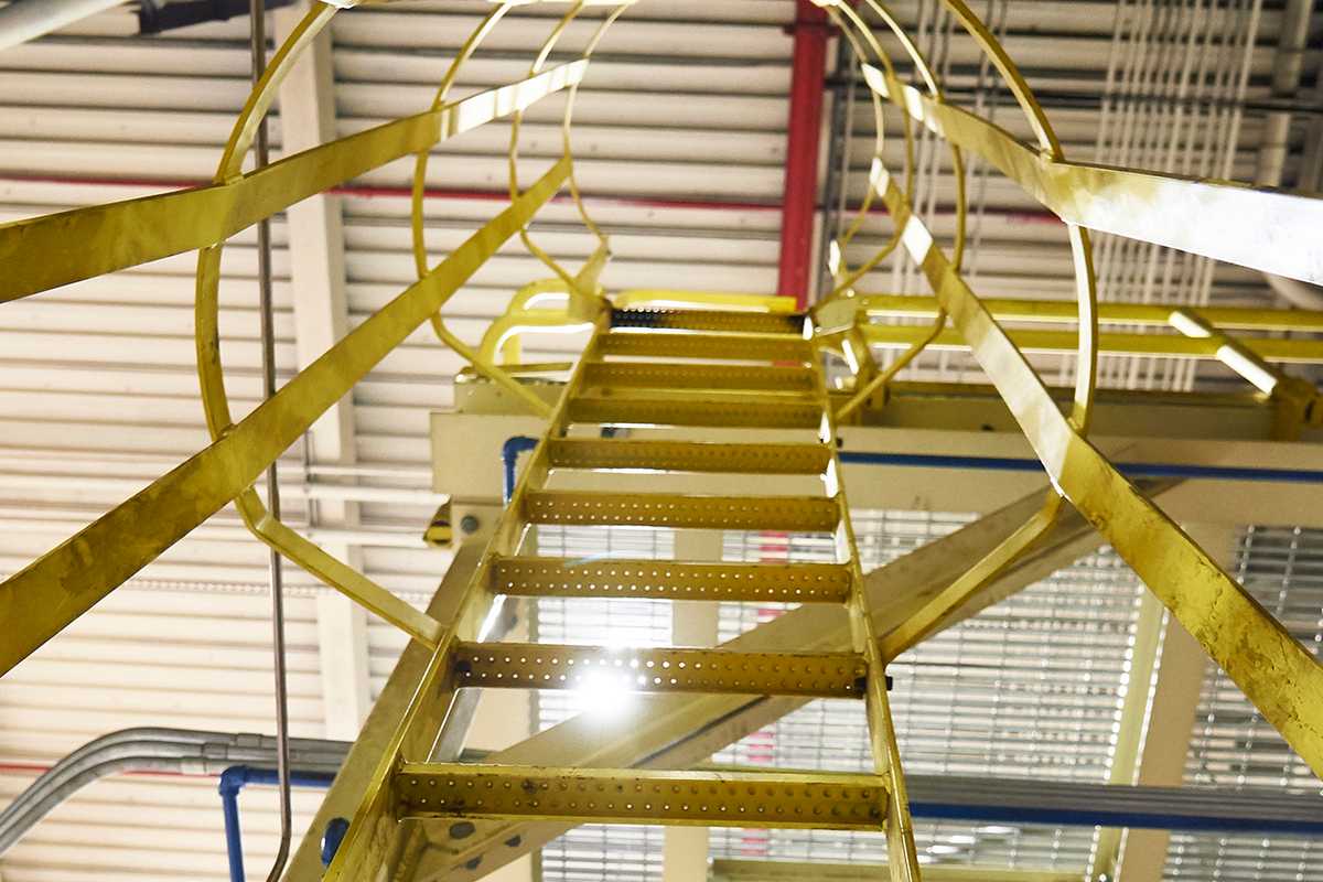Update fixed ladders to meet new safety requirements