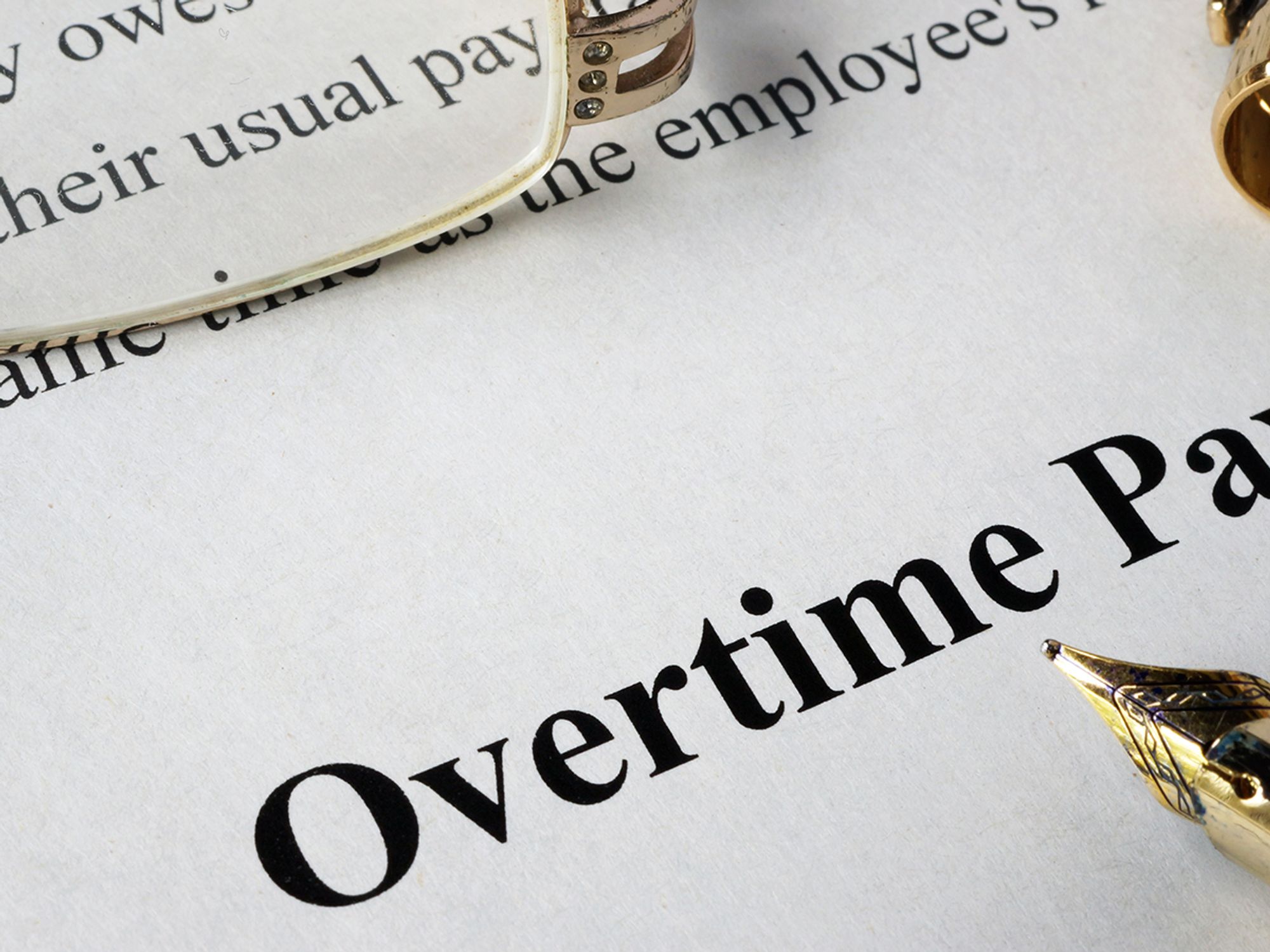 Exemptions from overtime/minimum wage