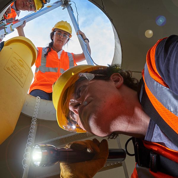 Permit-space attendants play a vital role on the entry team