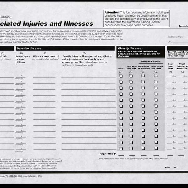 Virtual conference offers OSHA injury recordkeeping scenarios