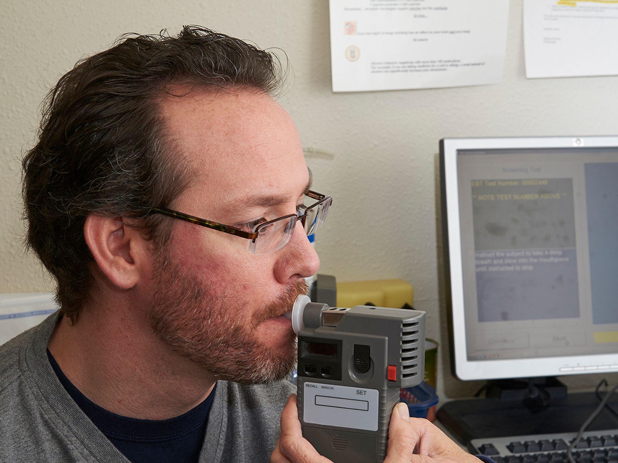 Alcohol testing