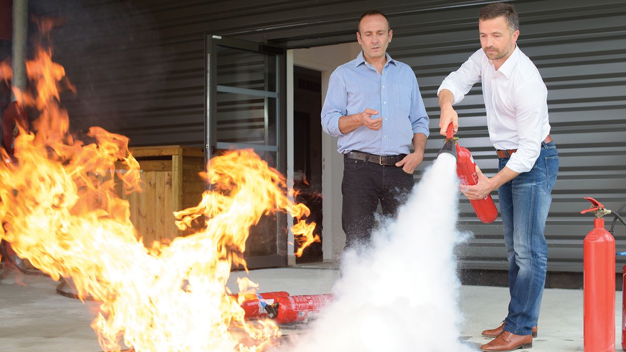 Will employees fight fires or evacuate?