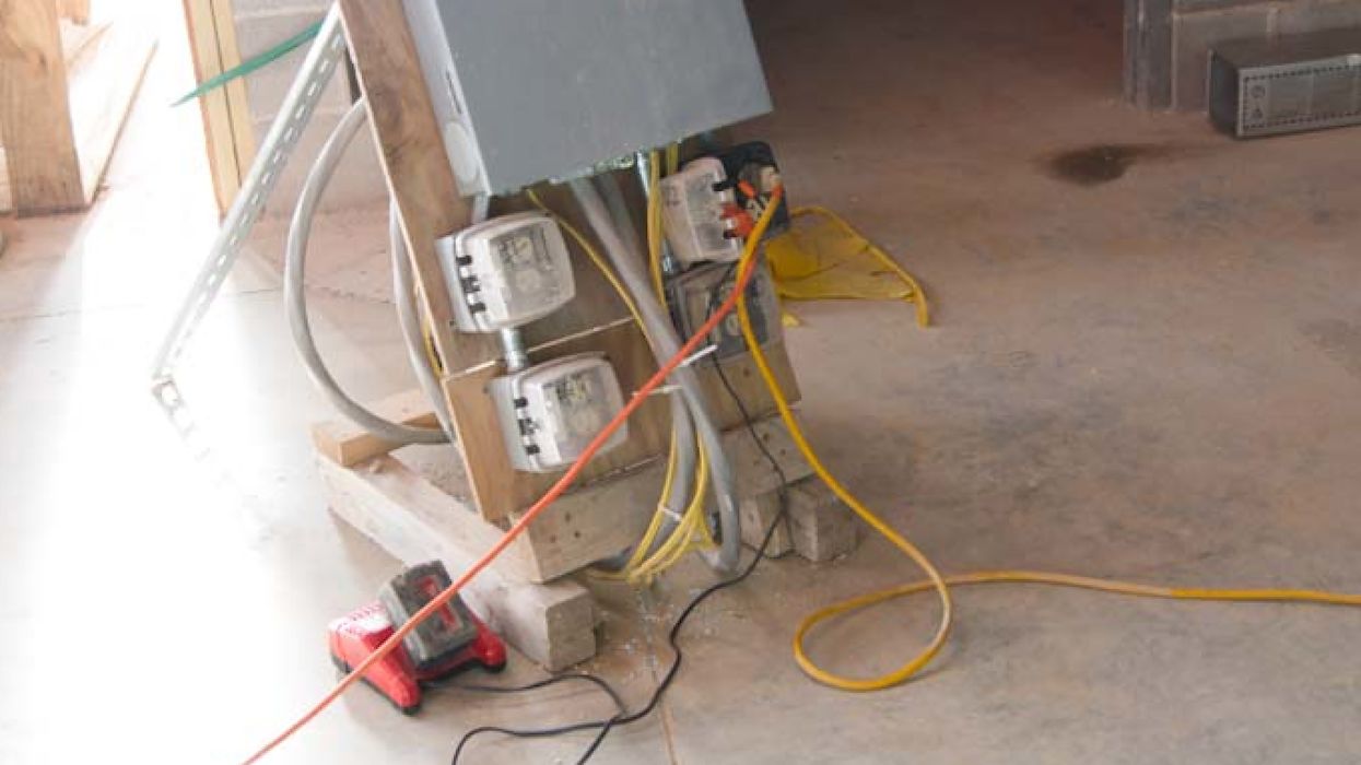 Protect workers from electric shock hazards