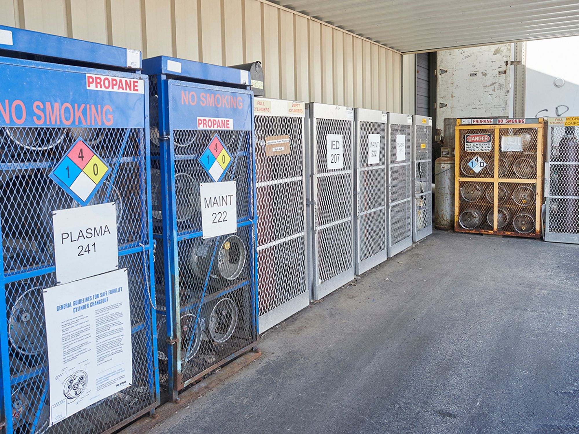 Enclosure of hazards