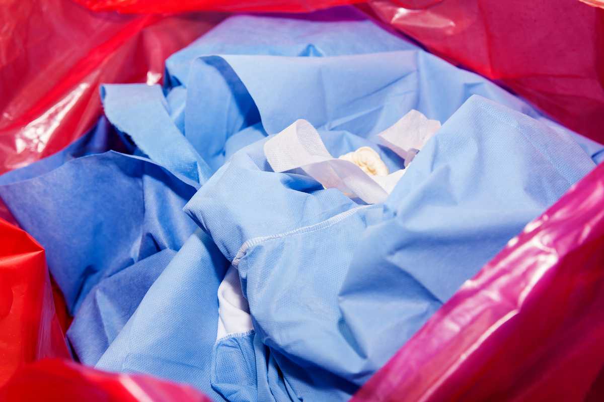 Contaminated laundry practices