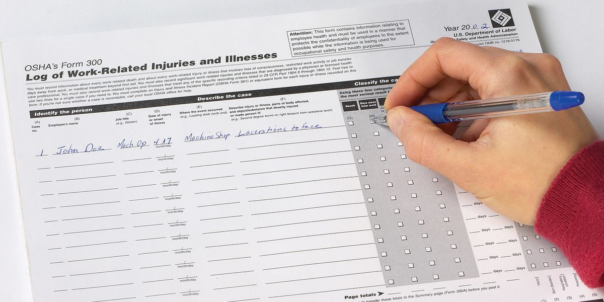 Osha Record Sign Do I really need to worry about OSHA record keeping? Top 3 violations ...