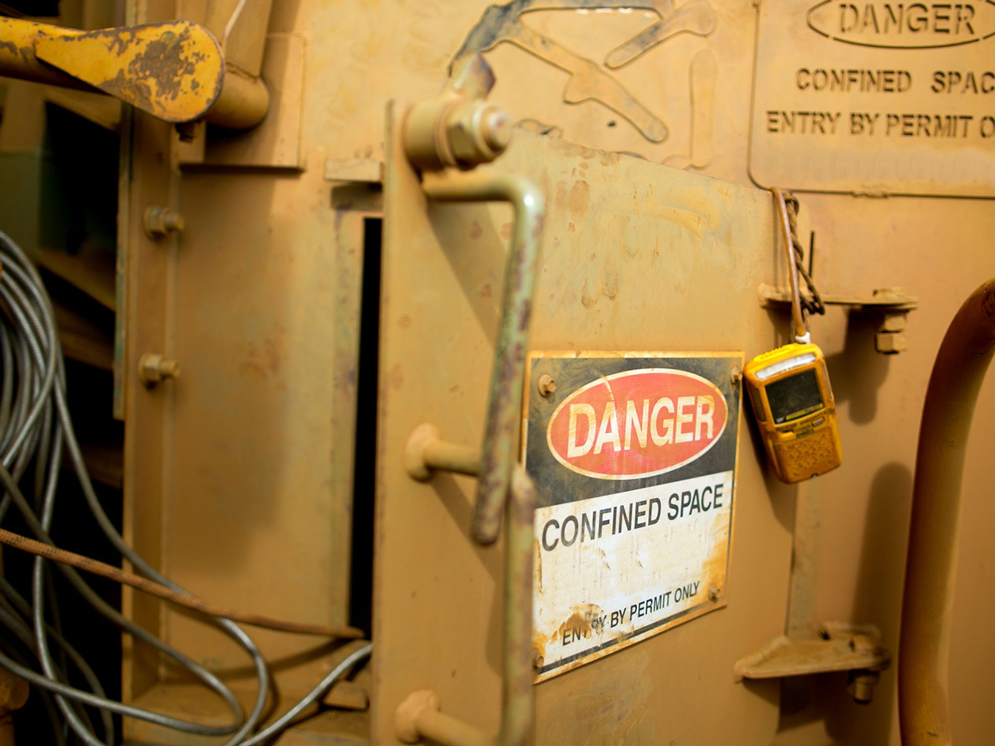 What are the next steps if permit spaces have been identified?