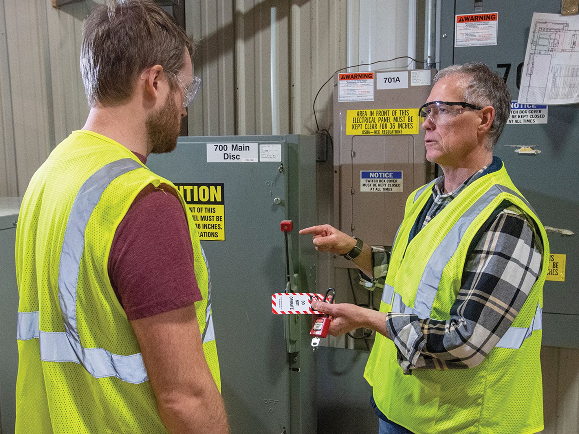 What are the parts of an energy-control program?