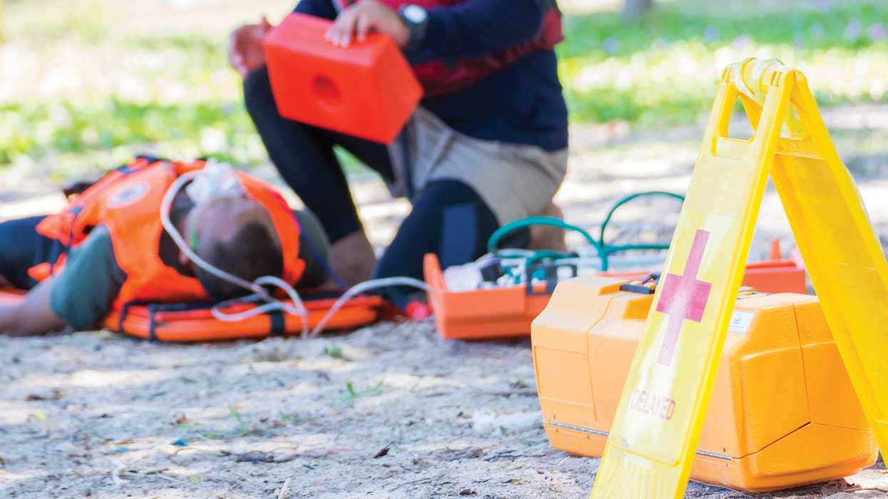 Do I need a first responder or someone first aid trained?