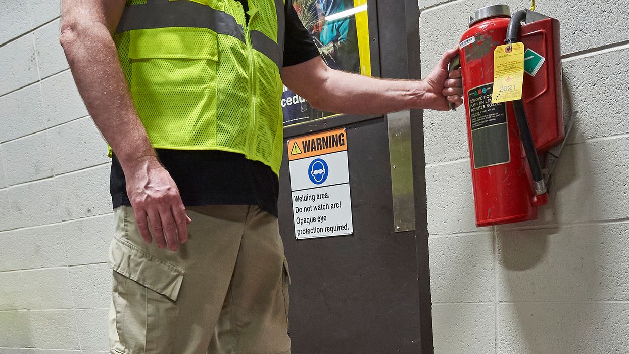 Are your fire extinguisher inspections creating a hazard?