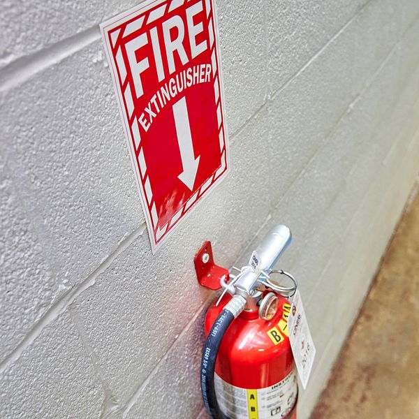 The portable fire extinguisher triad — defining “readibly accessible”