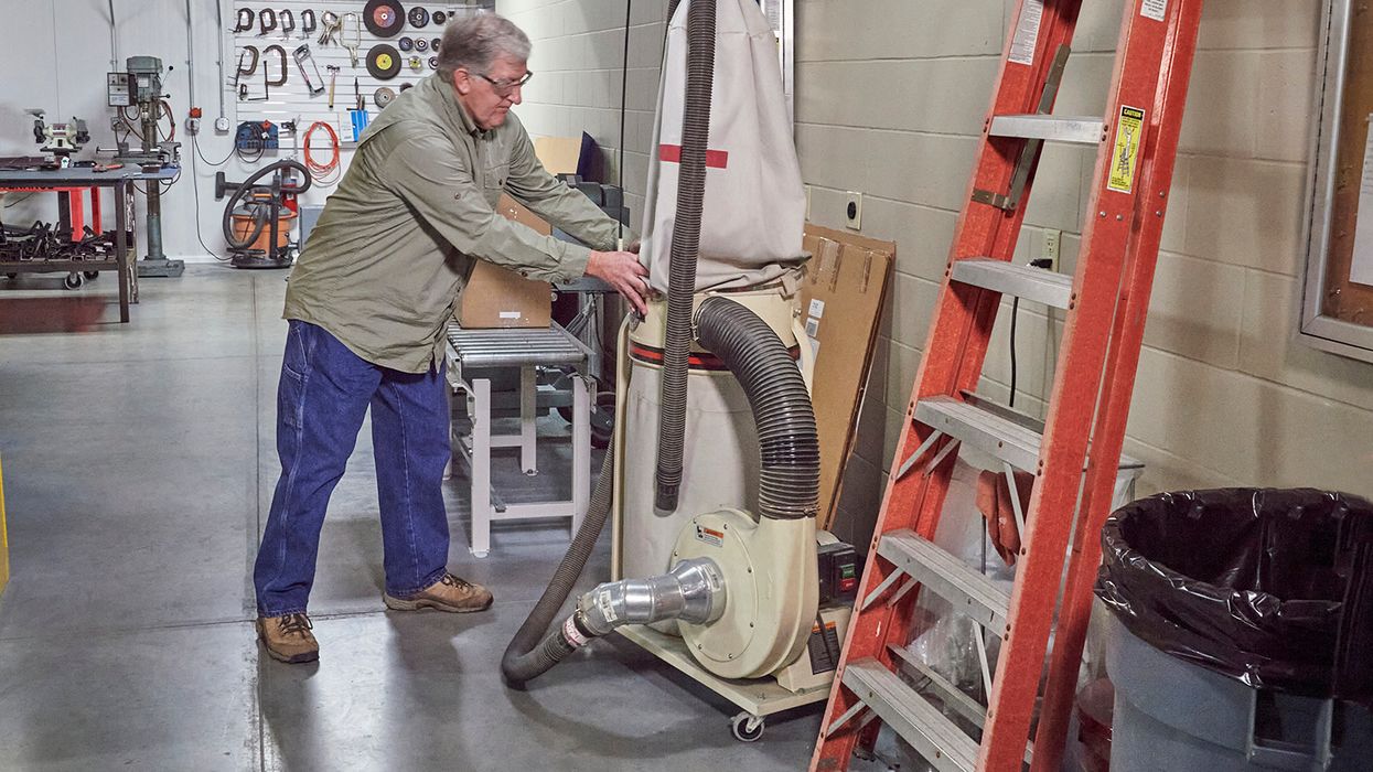 To help reduce slips and falls, check the floor material