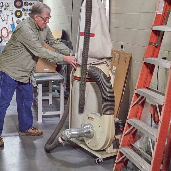 To help reduce slips and falls, check the floor material