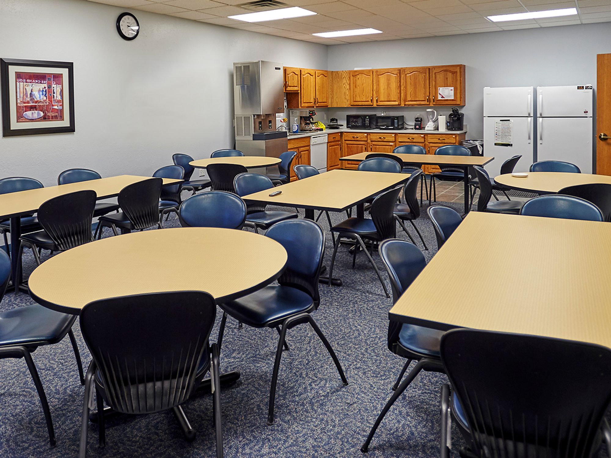 Eating and drinking areas