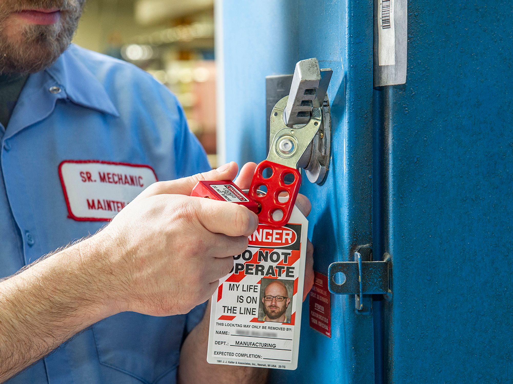 Accident prevention tags