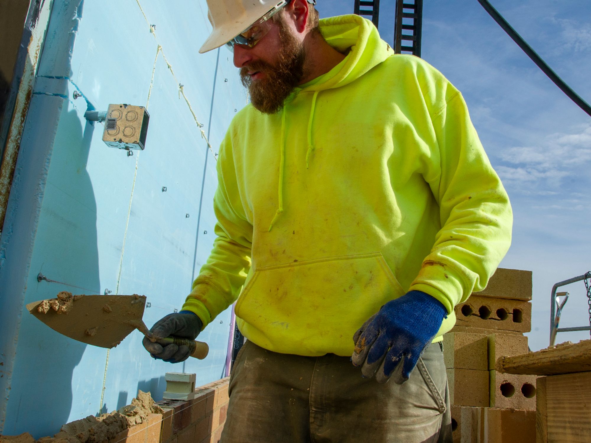 During contract work