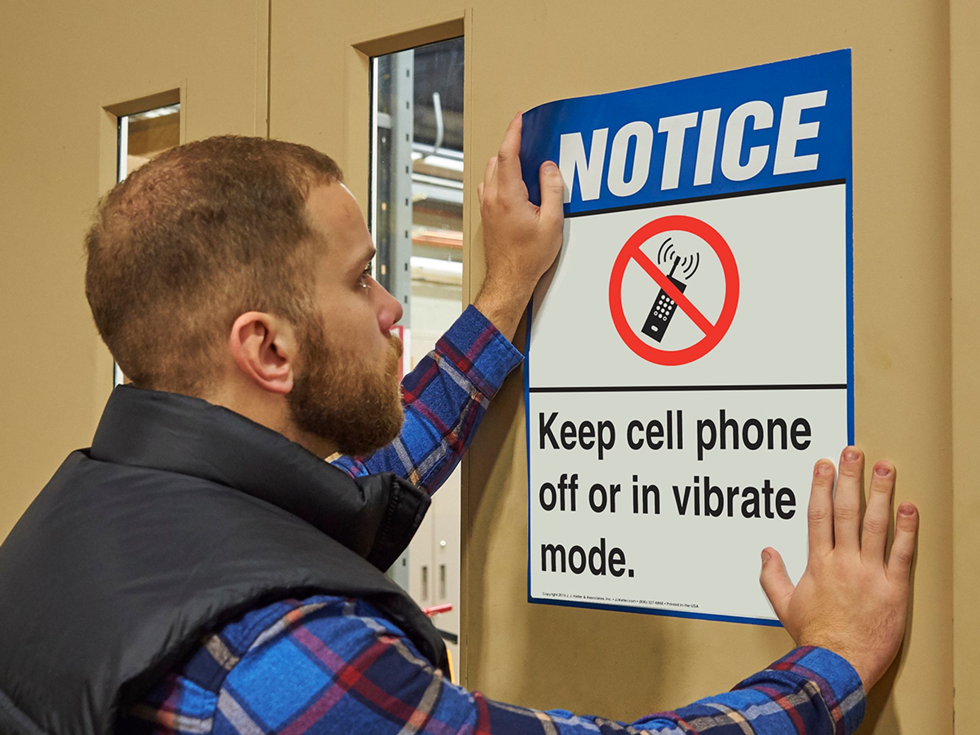 Posting and maintaining signs