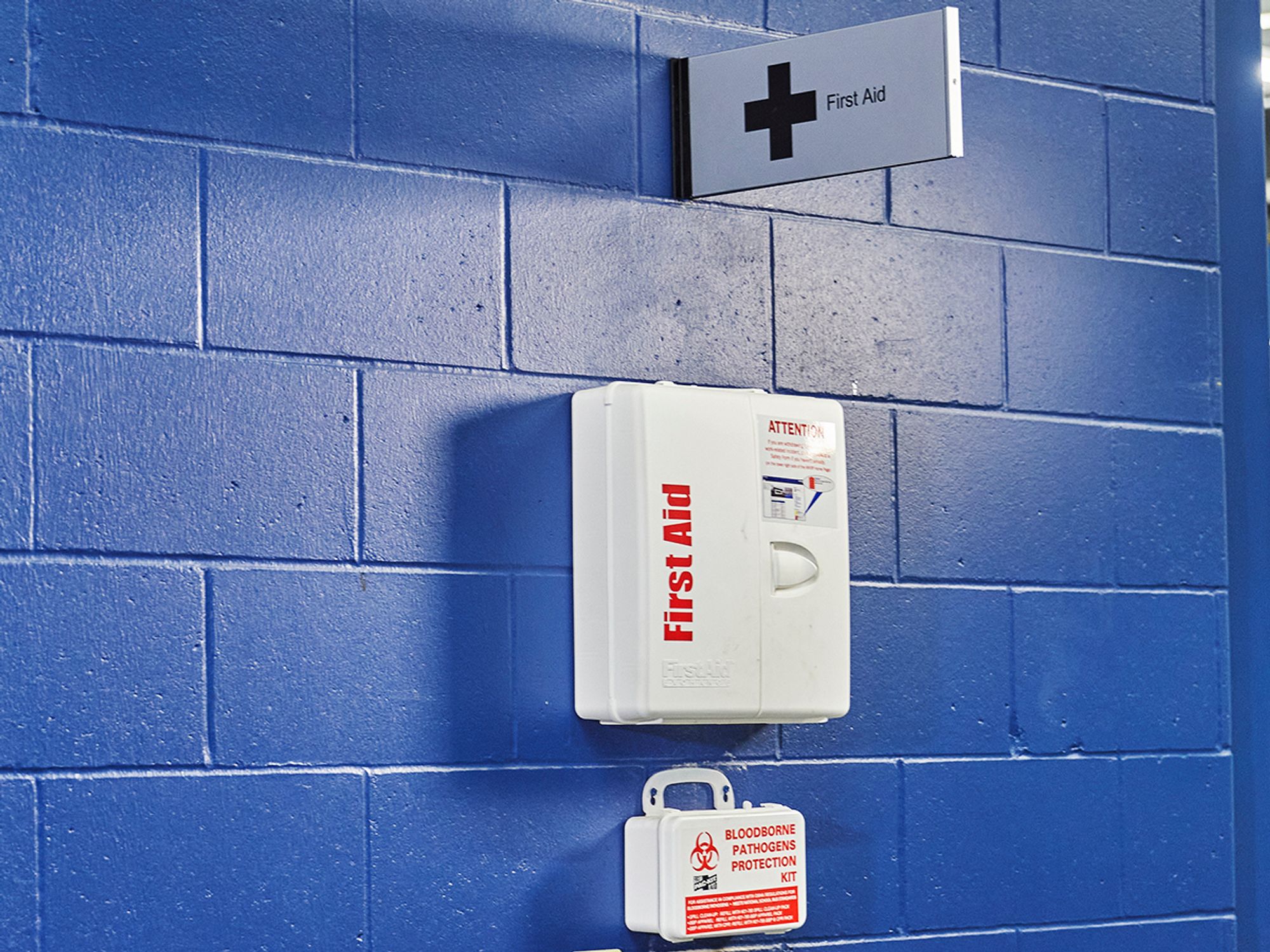 First-aid supplies and treatment requirements