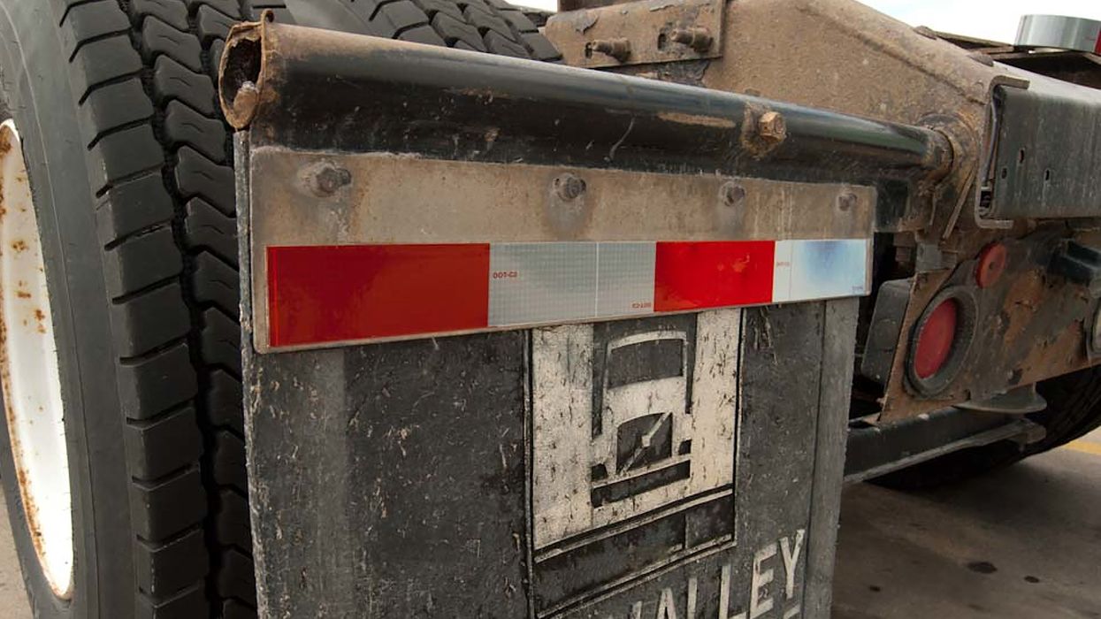 Check on compliance: Bobtail reflective tape