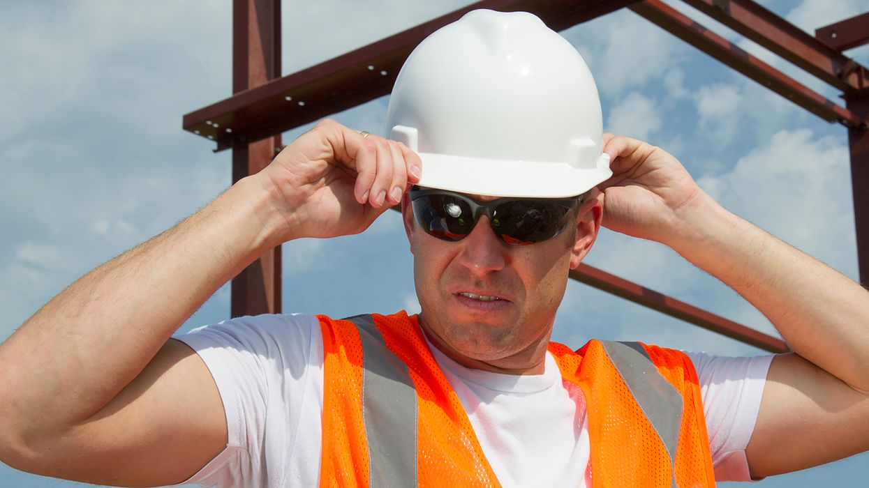 Getting your construction workers to wear their eye and face protection