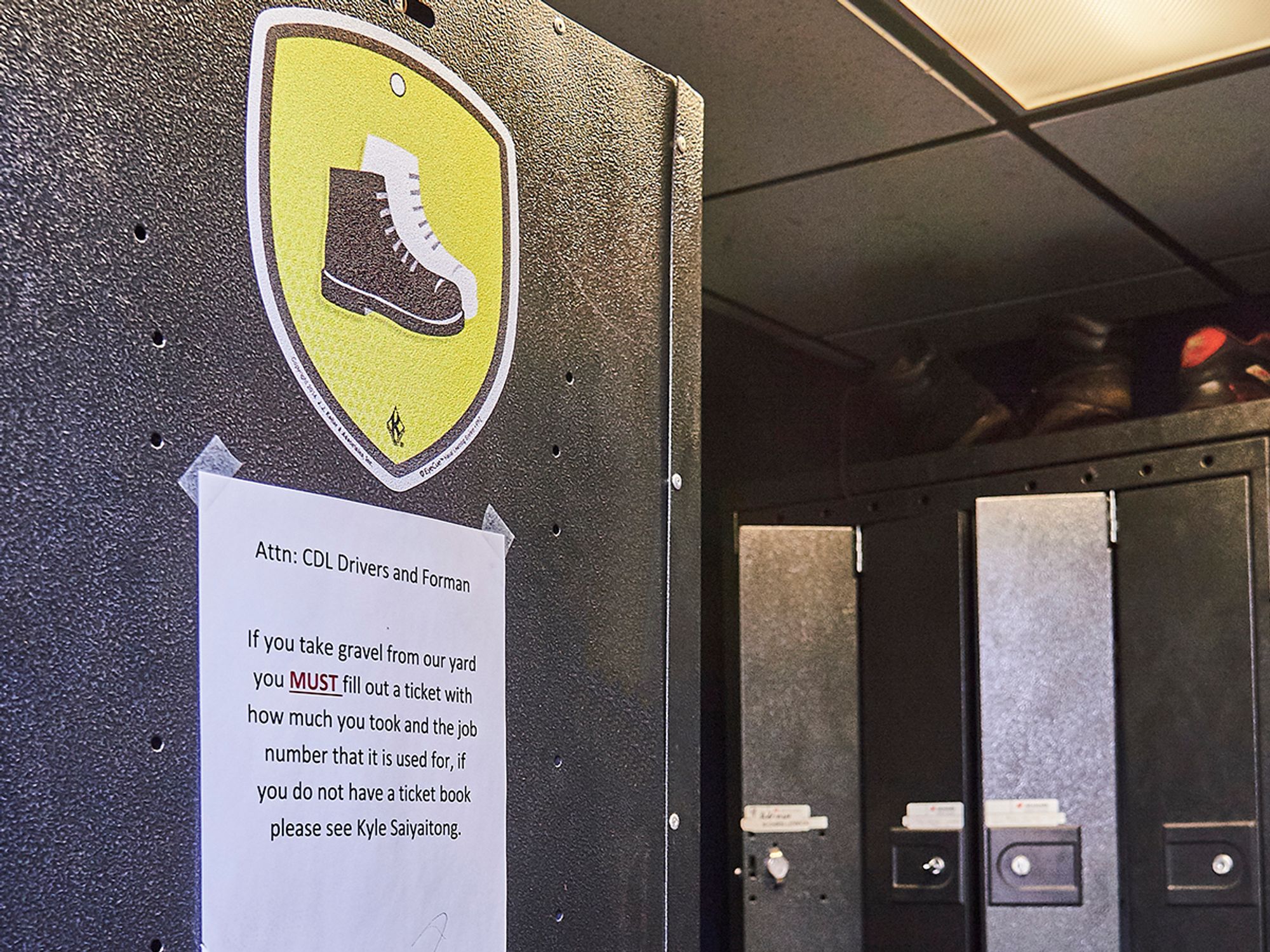 Training and maintenance for foot PPE