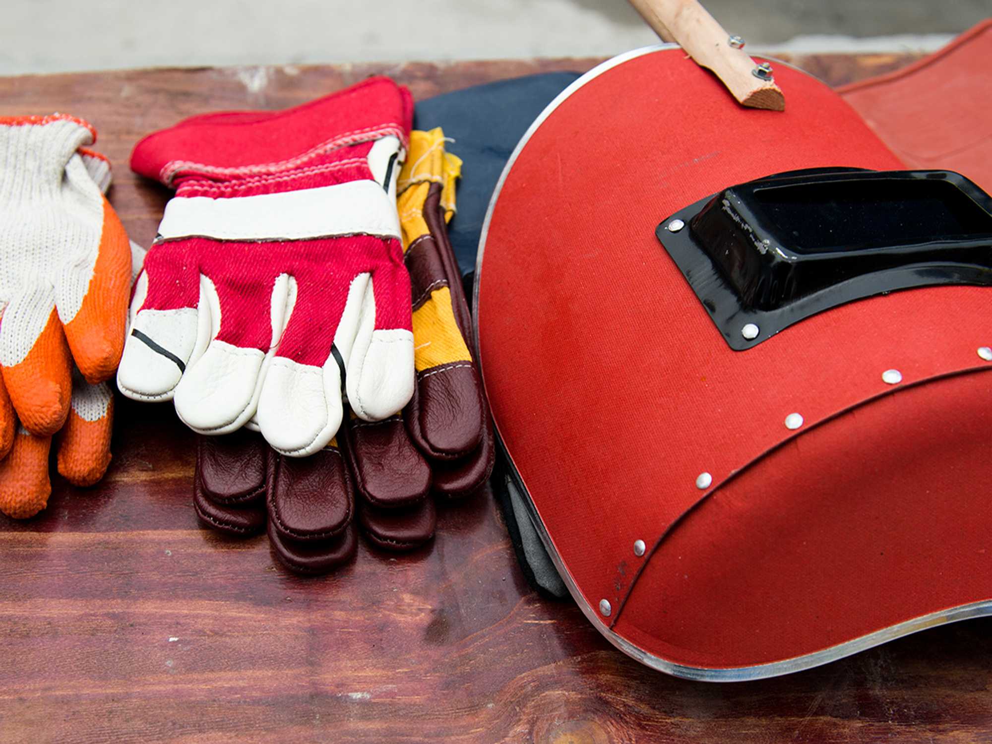 PPE for welding and cutting