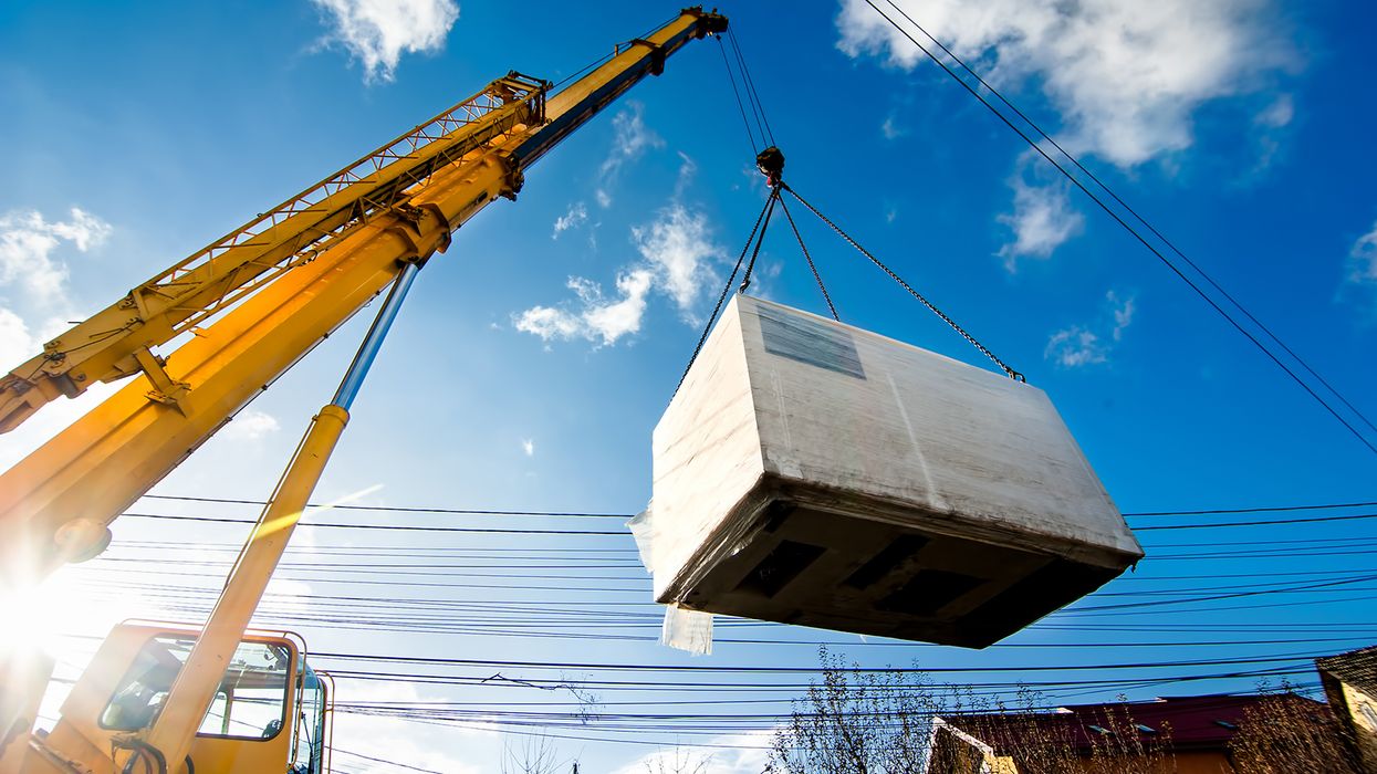 Consider this crane lifting scenario when training your crane operators