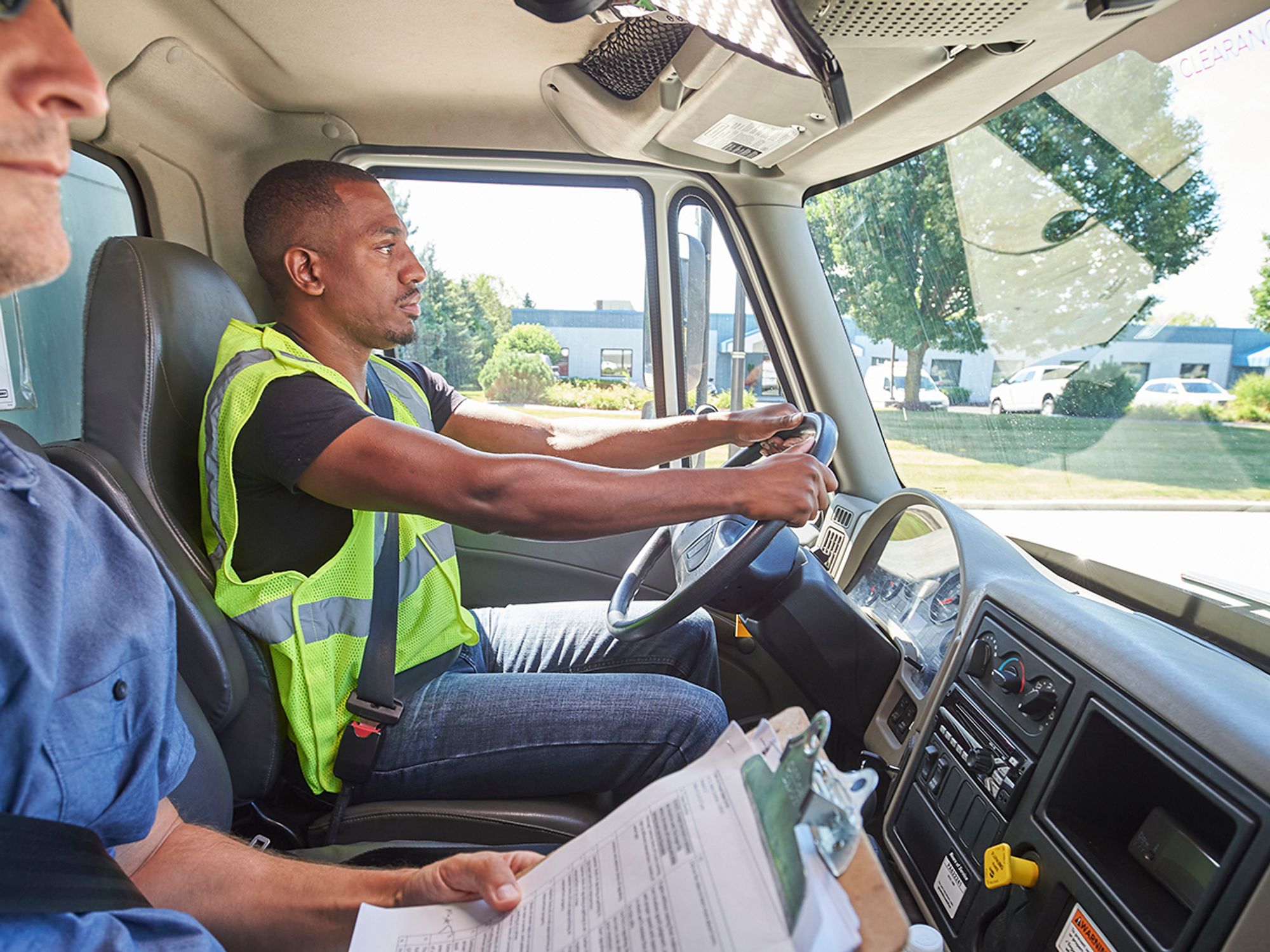 Behind-the-wheel instructor