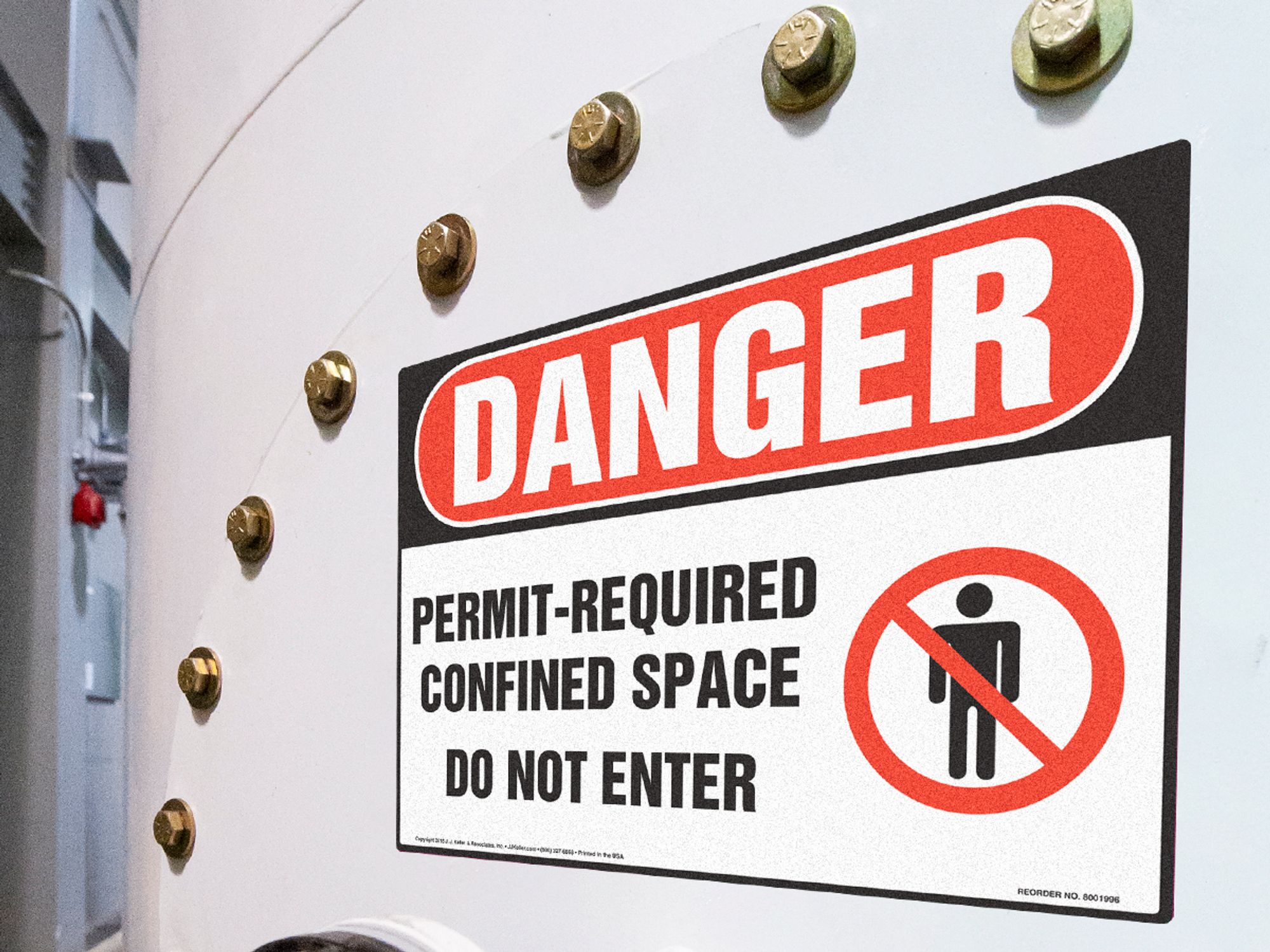 Accident prevention signs