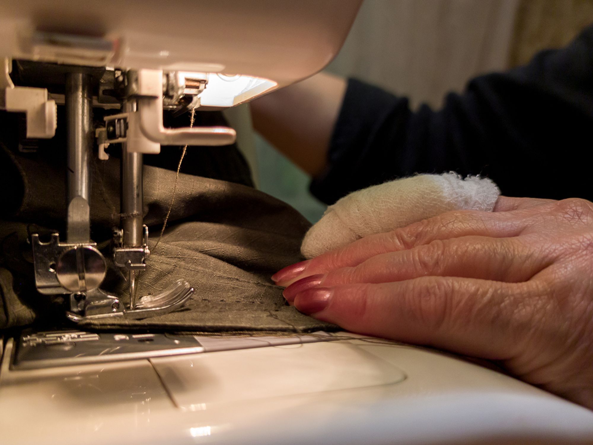 How is work-relatedness determined for an employee who is working from home?