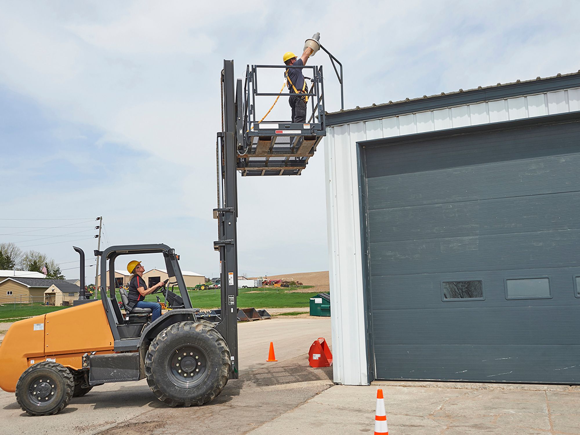 Powered industrial trucks in Construction
