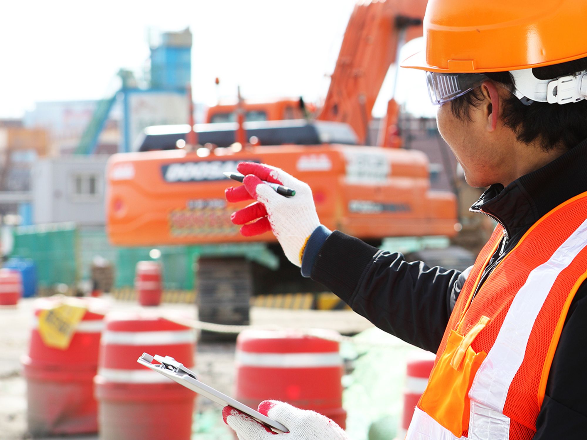 Heavy equipment inspection