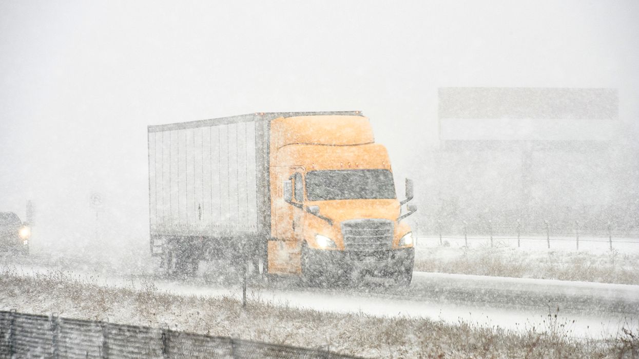 A key driver training point - Match your speed to the visibility