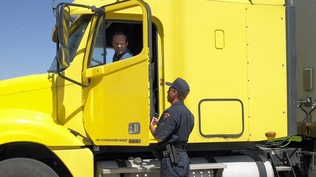 What are officers looking for during an inspection when it comes to drugs and alcohol?