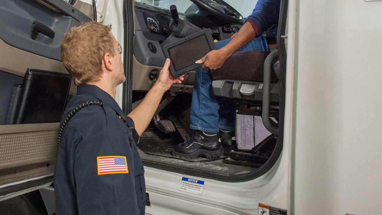 Lights and hours of service are the focus of Roadcheck this year